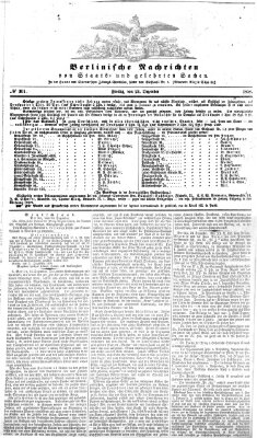 Berlinische Nachrichten von Staats- und gelehrten Sachen Freitag 24. Dezember 1858