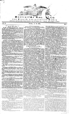 Berlinische Nachrichten von Staats- und gelehrten Sachen Dienstag 26. März 1867