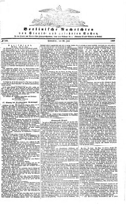 Berlinische Nachrichten von Staats- und gelehrten Sachen Samstag 20. Juni 1868