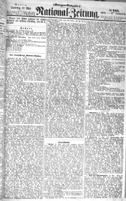 Nationalzeitung Sonntag 27. Mai 1860