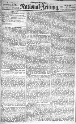 Nationalzeitung Donnerstag 31. Mai 1860