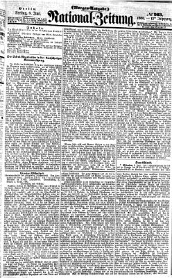 Nationalzeitung Freitag 8. Juni 1860