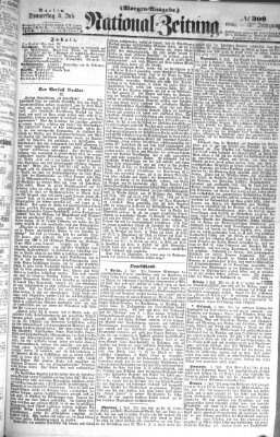 Nationalzeitung Donnerstag 5. Juli 1860