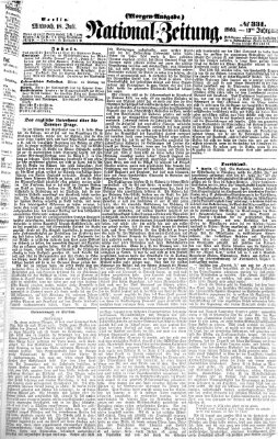 Nationalzeitung Mittwoch 18. Juli 1860