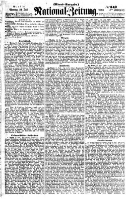 Nationalzeitung Montag 23. Juli 1860