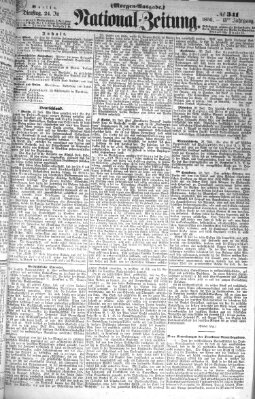 Nationalzeitung Dienstag 24. Juli 1860