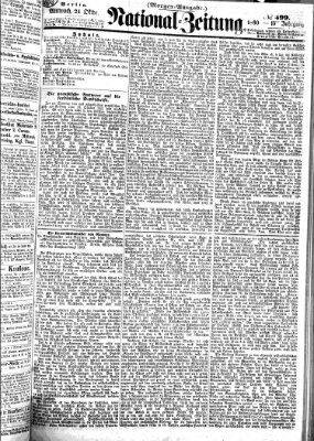 Nationalzeitung Mittwoch 24. Oktober 1860