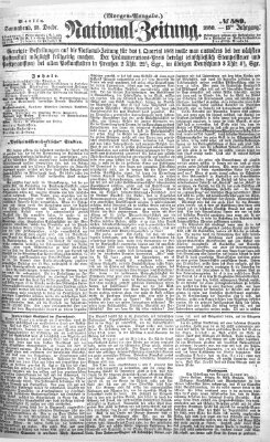 Nationalzeitung Samstag 15. Dezember 1860