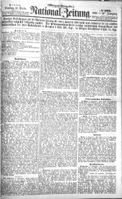 Nationalzeitung Dienstag 18. Dezember 1860