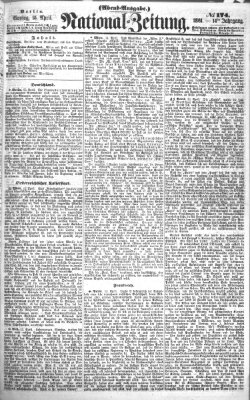 Nationalzeitung Montag 15. April 1861