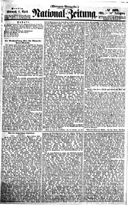 Nationalzeitung Mittwoch 17. April 1861