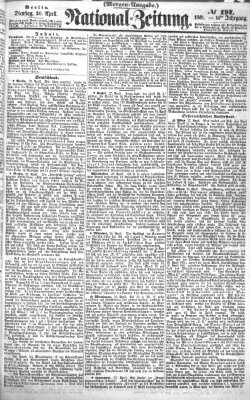 Nationalzeitung Dienstag 30. April 1861