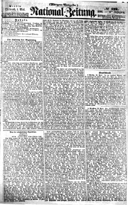 Nationalzeitung Mittwoch 1. Mai 1861