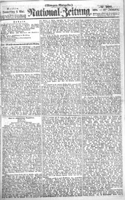 Nationalzeitung Donnerstag 2. Mai 1861