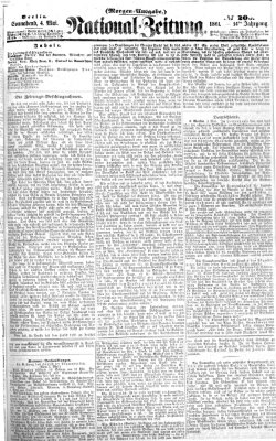 Nationalzeitung Samstag 4. Mai 1861