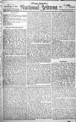 Nationalzeitung Donnerstag 16. Mai 1861