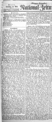 Nationalzeitung Dienstag 28. Mai 1861