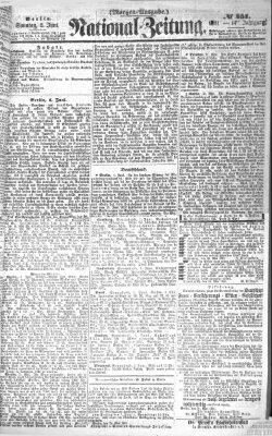 Nationalzeitung Sonntag 2. Juni 1861