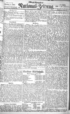 Nationalzeitung Montag 3. Juni 1861