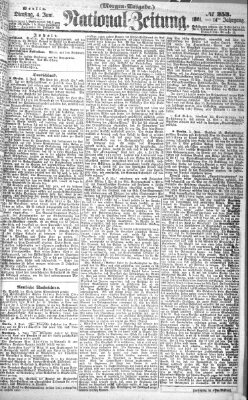 Nationalzeitung Dienstag 4. Juni 1861