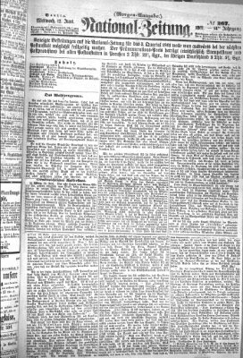 Nationalzeitung Mittwoch 12. Juni 1861