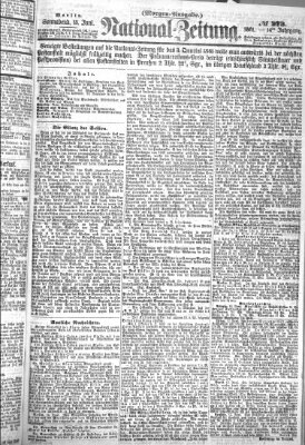 Nationalzeitung Samstag 15. Juni 1861