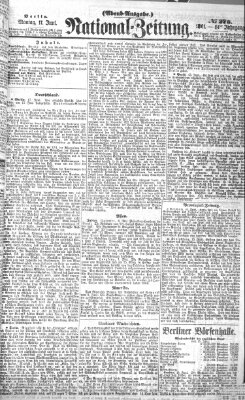 Nationalzeitung Montag 17. Juni 1861