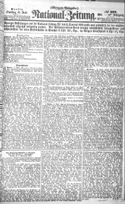 Nationalzeitung Dienstag 18. Juni 1861