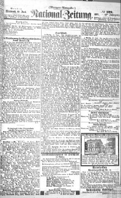 Nationalzeitung Mittwoch 19. Juni 1861