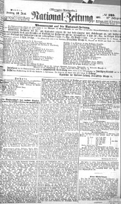 Nationalzeitung Freitag 28. Juni 1861