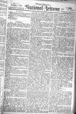 Nationalzeitung Dienstag 2. Juli 1861