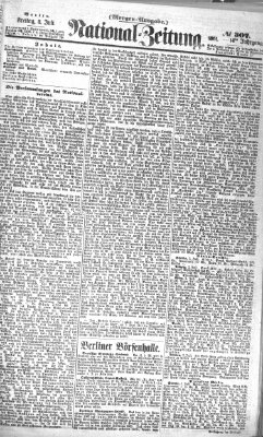 Nationalzeitung Freitag 5. Juli 1861