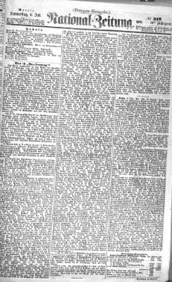 Nationalzeitung Donnerstag 11. Juli 1861