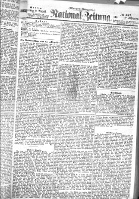 Nationalzeitung Freitag 9. August 1861