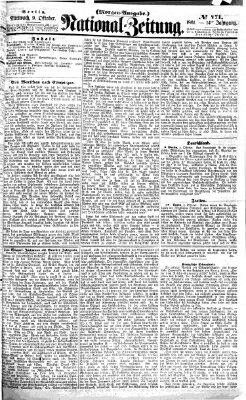 Nationalzeitung Mittwoch 9. Oktober 1861