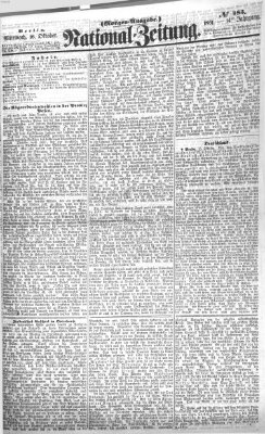 Nationalzeitung Mittwoch 16. Oktober 1861