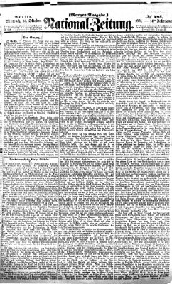 Nationalzeitung Mittwoch 23. Oktober 1861