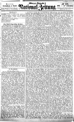 Nationalzeitung Samstag 2. November 1861