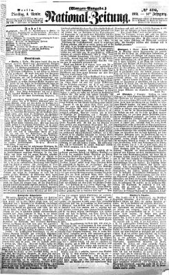 Nationalzeitung Dienstag 5. November 1861