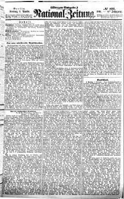 Nationalzeitung Freitag 8. November 1861