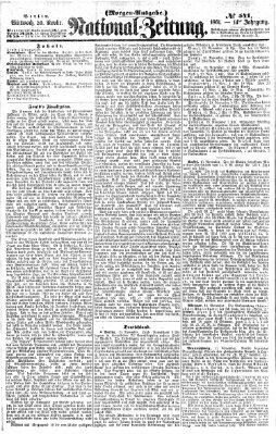 Nationalzeitung Mittwoch 20. November 1861