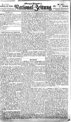 Nationalzeitung Samstag 23. November 1861