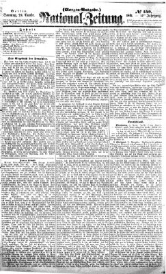 Nationalzeitung Sonntag 24. November 1861