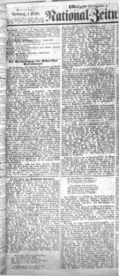 Nationalzeitung Sonntag 1. Dezember 1861