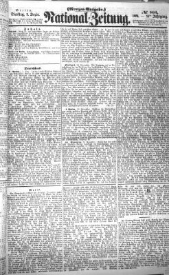 Nationalzeitung Dienstag 3. Dezember 1861