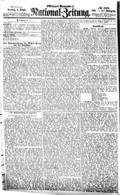 Nationalzeitung Freitag 6. Dezember 1861