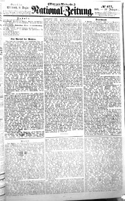 Nationalzeitung Mittwoch 11. Dezember 1861