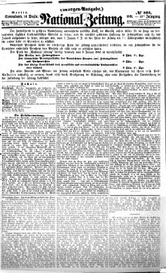 Nationalzeitung Samstag 14. Dezember 1861