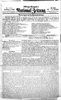 Nationalzeitung Dienstag 31. Dezember 1861