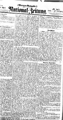 Nationalzeitung Mittwoch 9. April 1862